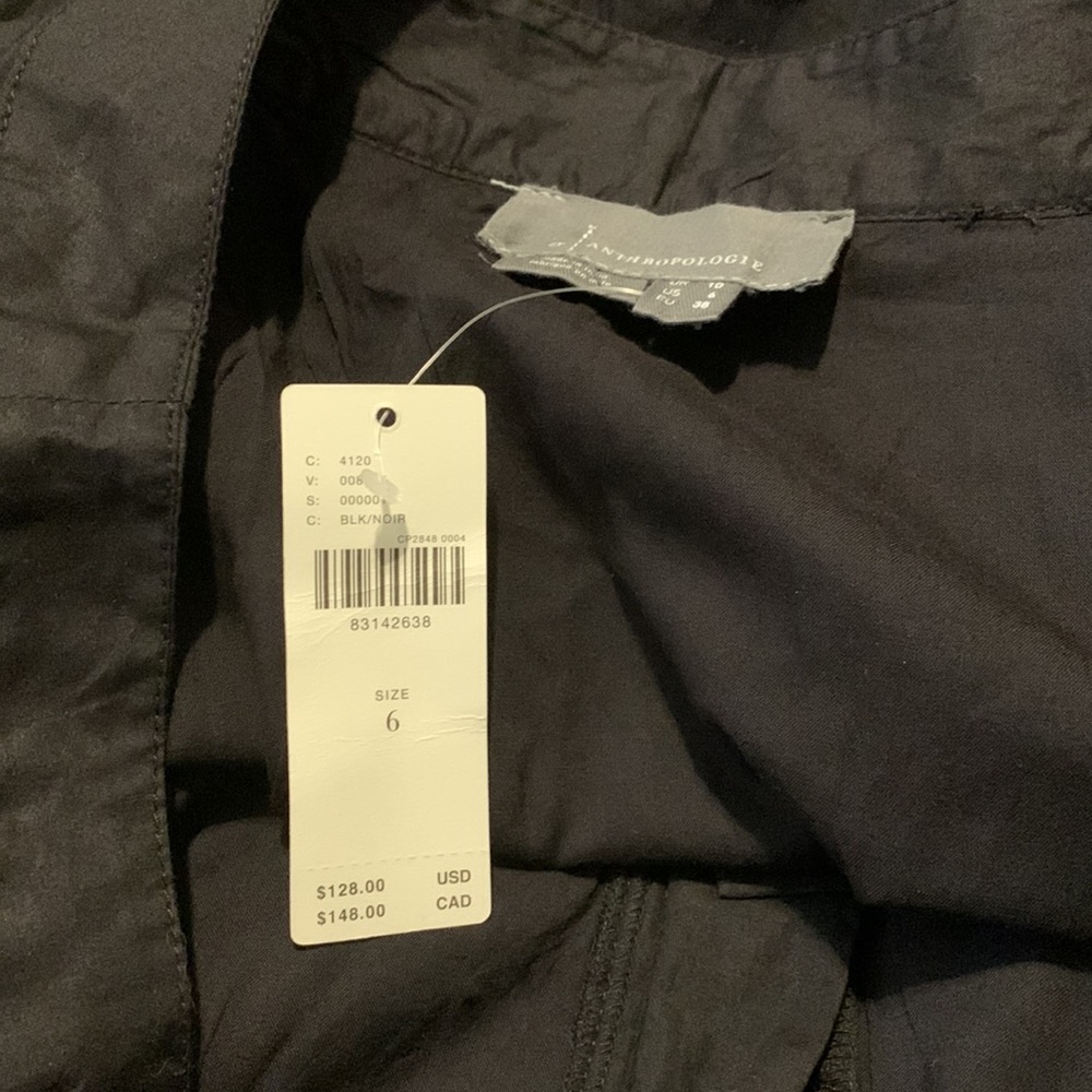✨ Anthropologie Pleated Trouser Skirt Sz 6 - Picture 6 of 6